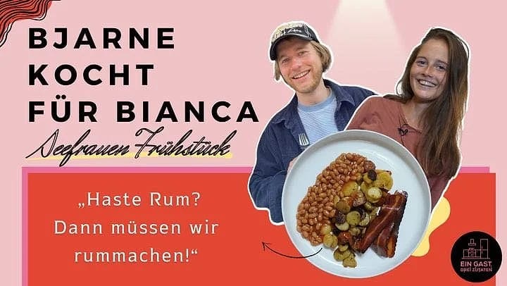 1 Gast, 3 Zutaten