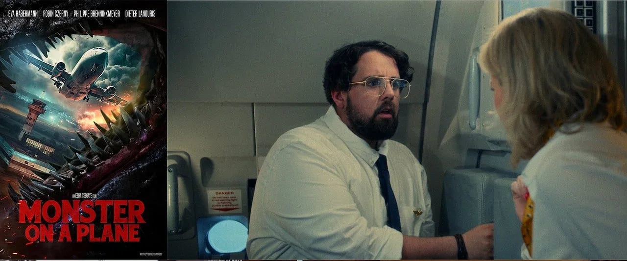Trash-Horror-Film „Monster on a plane“