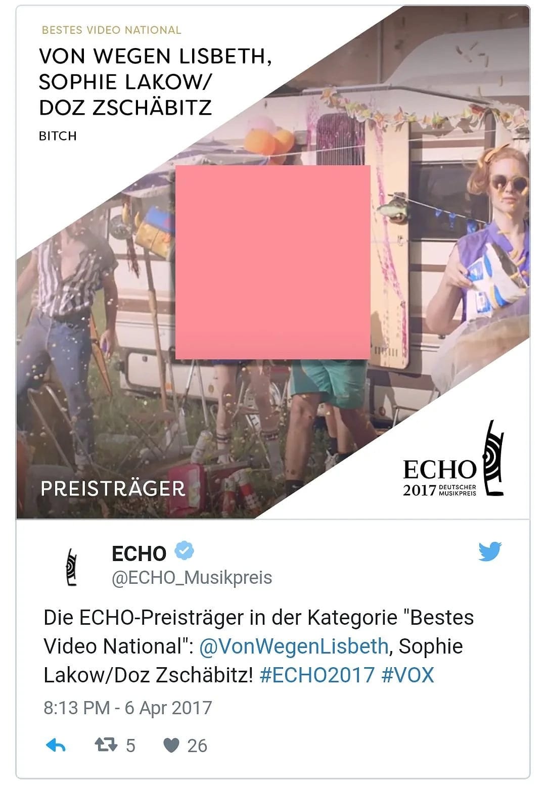 Sie haben die Trophäe