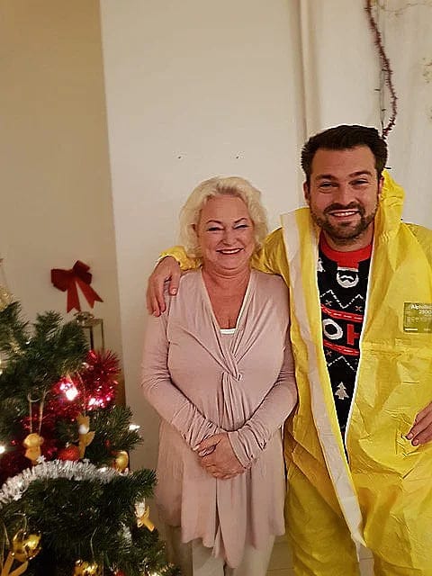 Maskierte Weihnachten
